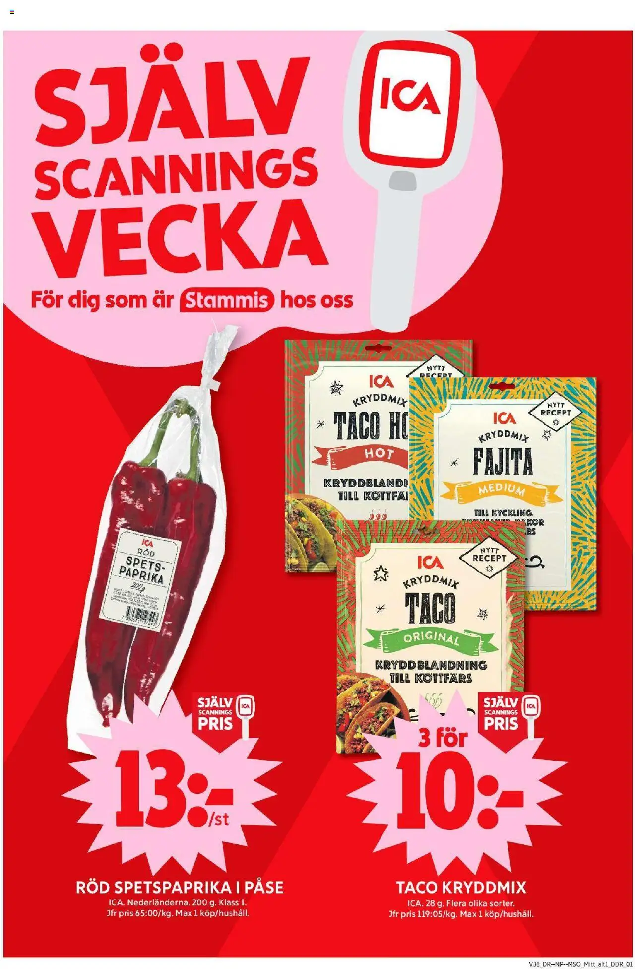 ICA Maxi reklamblad aktuell från 15.09.2025 | Sida: 2