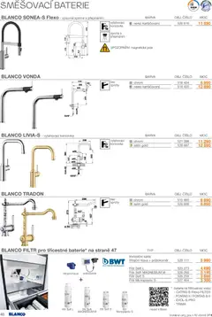 Náhled letáku Möbelix leták - Blanco od 01.02.2026 | Strana: 46 | Produkty: Sprcha, Baterie