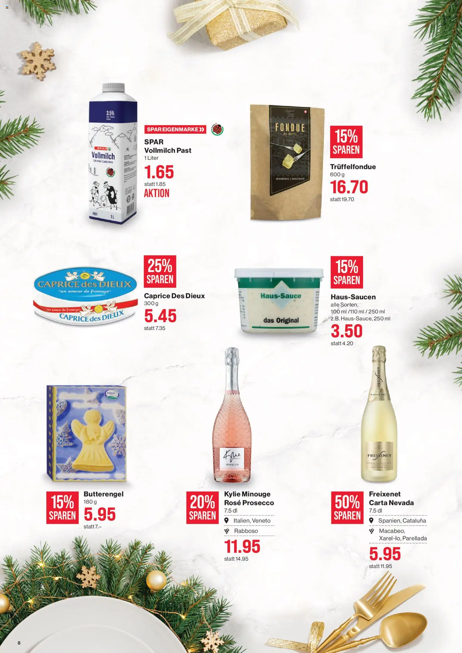 SPAR Aktionen – gültig ab 18.12.2025 | Seite: 8 | Produkte: Fondue