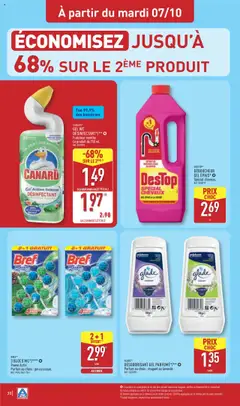 Aldi - Prévisualisation de Aldi catalogue semaine 41 valide à partir de 07.10.2025 | Page: 32 | Produits: Base, Parfum, Désodorisant, Muguet