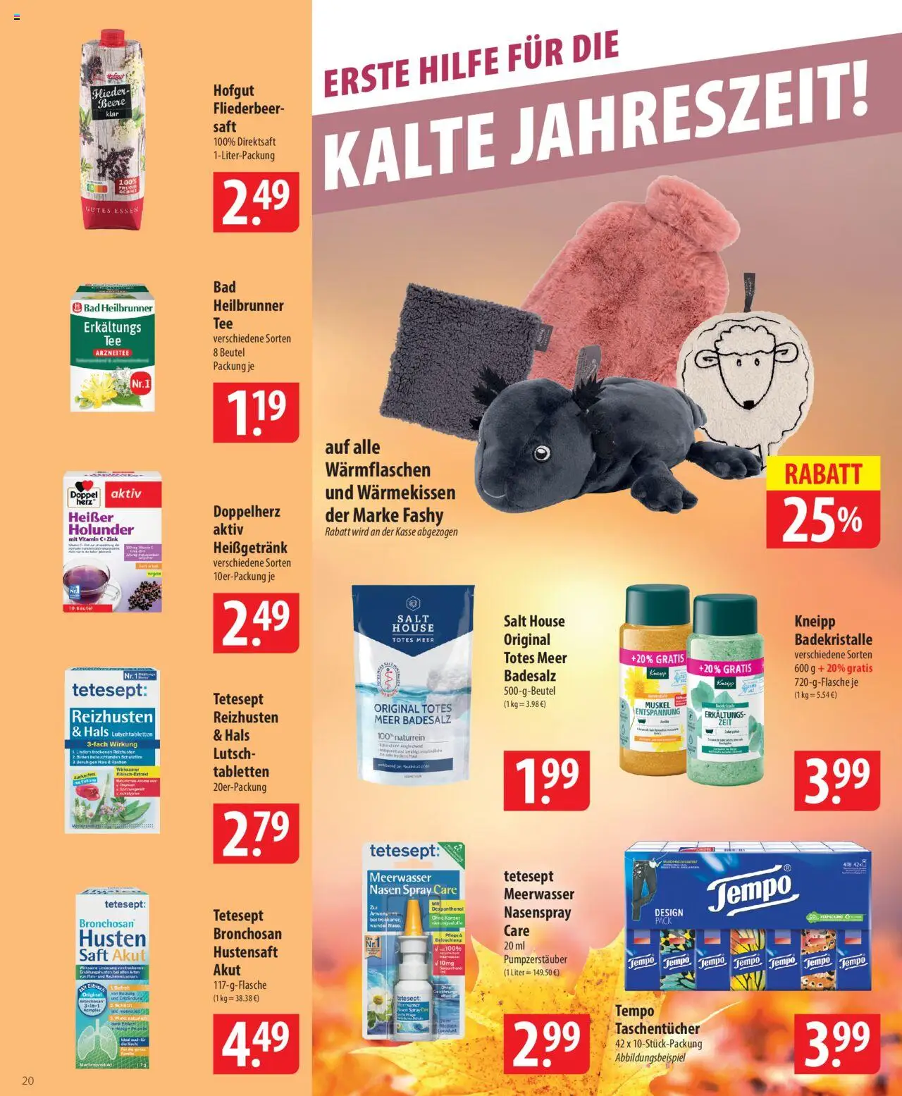 Famila Prospekt 	 – gültig ab 15.09.2025 | Seite: 20