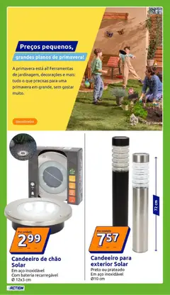 Pré-visualização Action folheto válido de 18.03.2026 | Página: 14 | Produtos: Candeeiro, Ferramentas, Bateria