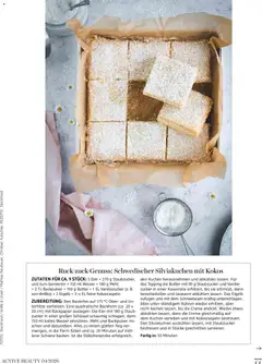 dm drogerie markt Active Beauty Magazin 04/2026 ab 01.04.2026 gültig | Seite: 77 | Produkte: Zucker, Butter, Creme, Eier