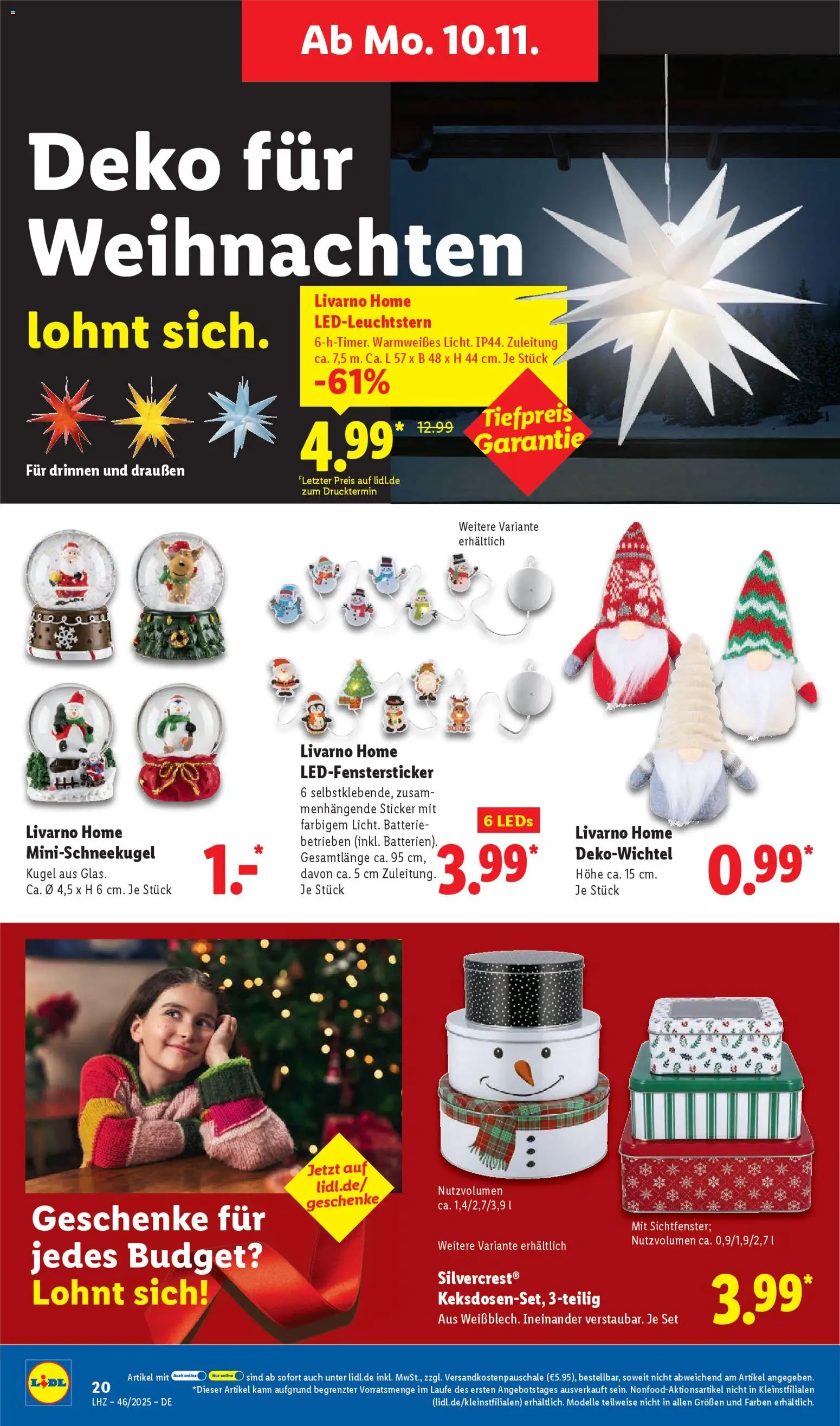 Lidl Prospekt Dornstetten – gültig ab 10.11.2025 | Seite: 34 | Produkte: Batterie