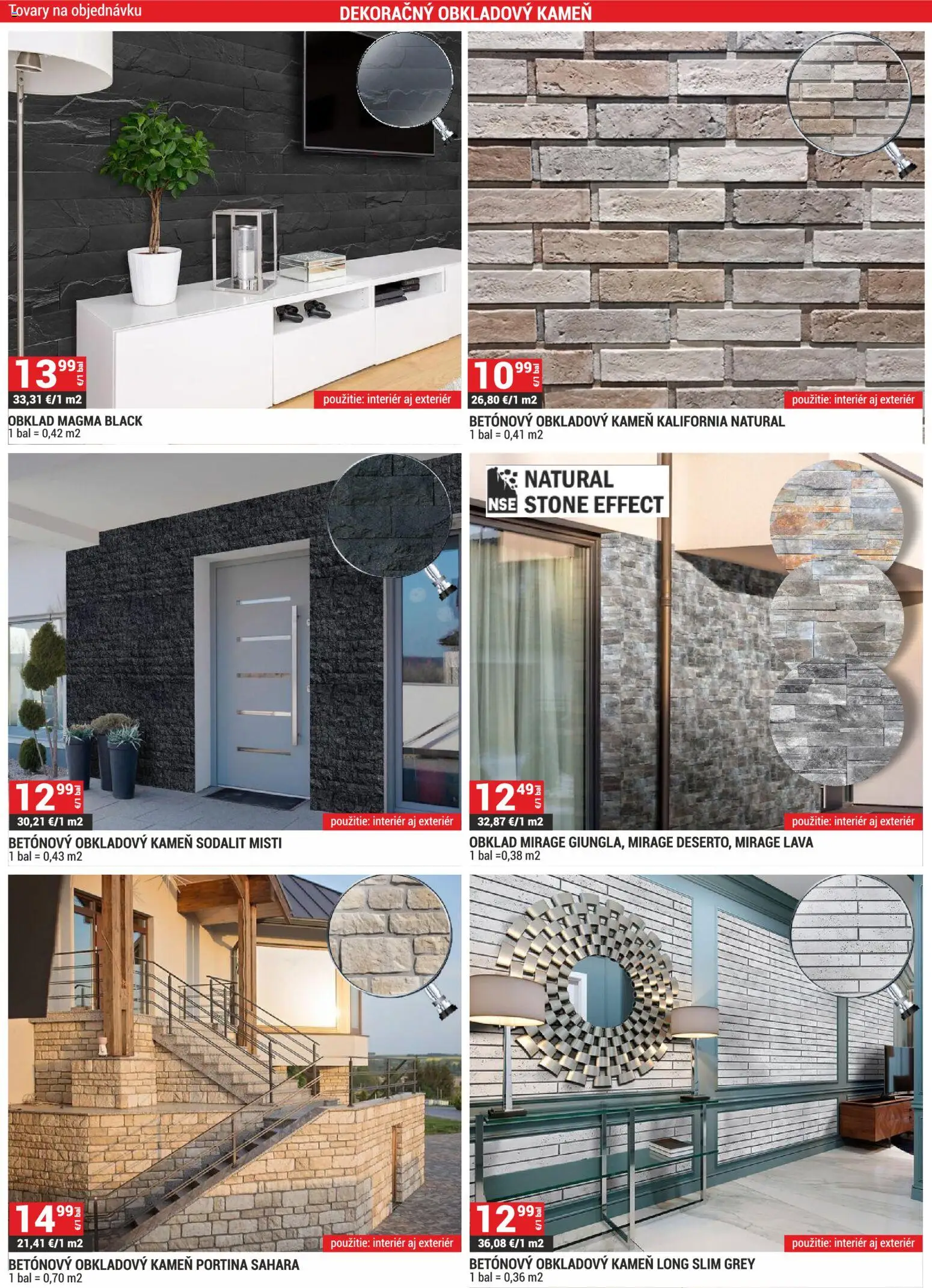 Nové Merkury Market akcie – leták je platný od 02.01.2026 | Strana: 43 | Produkty: Obklad