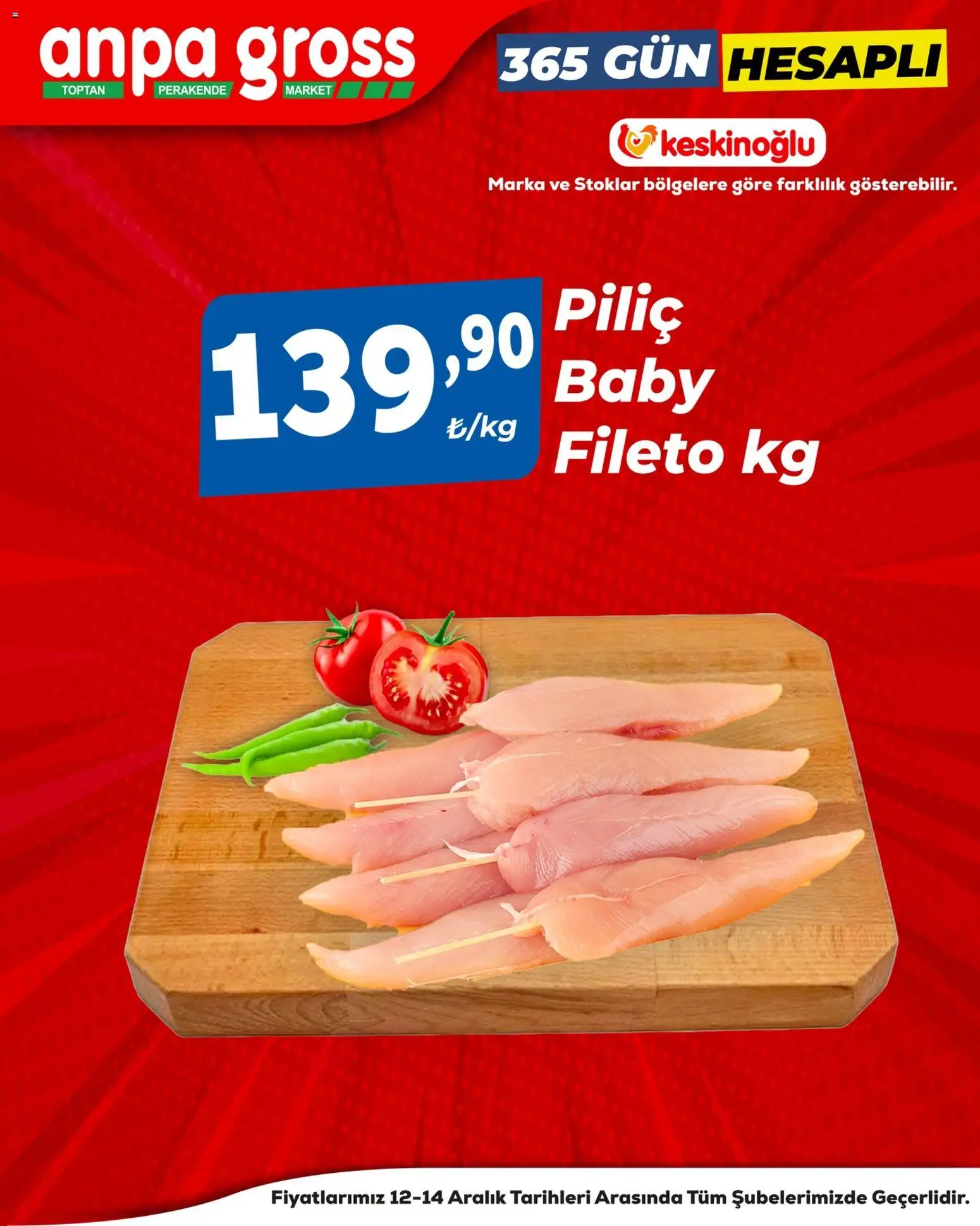 Anpa Gross Piliç Katalog - 12.12.2025 tarihinden itibaren geçerlidir | Sayfa: 9 | Ürünler: Piliç