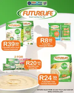 Preview of Take n Pay specials valid from 25.07.2025