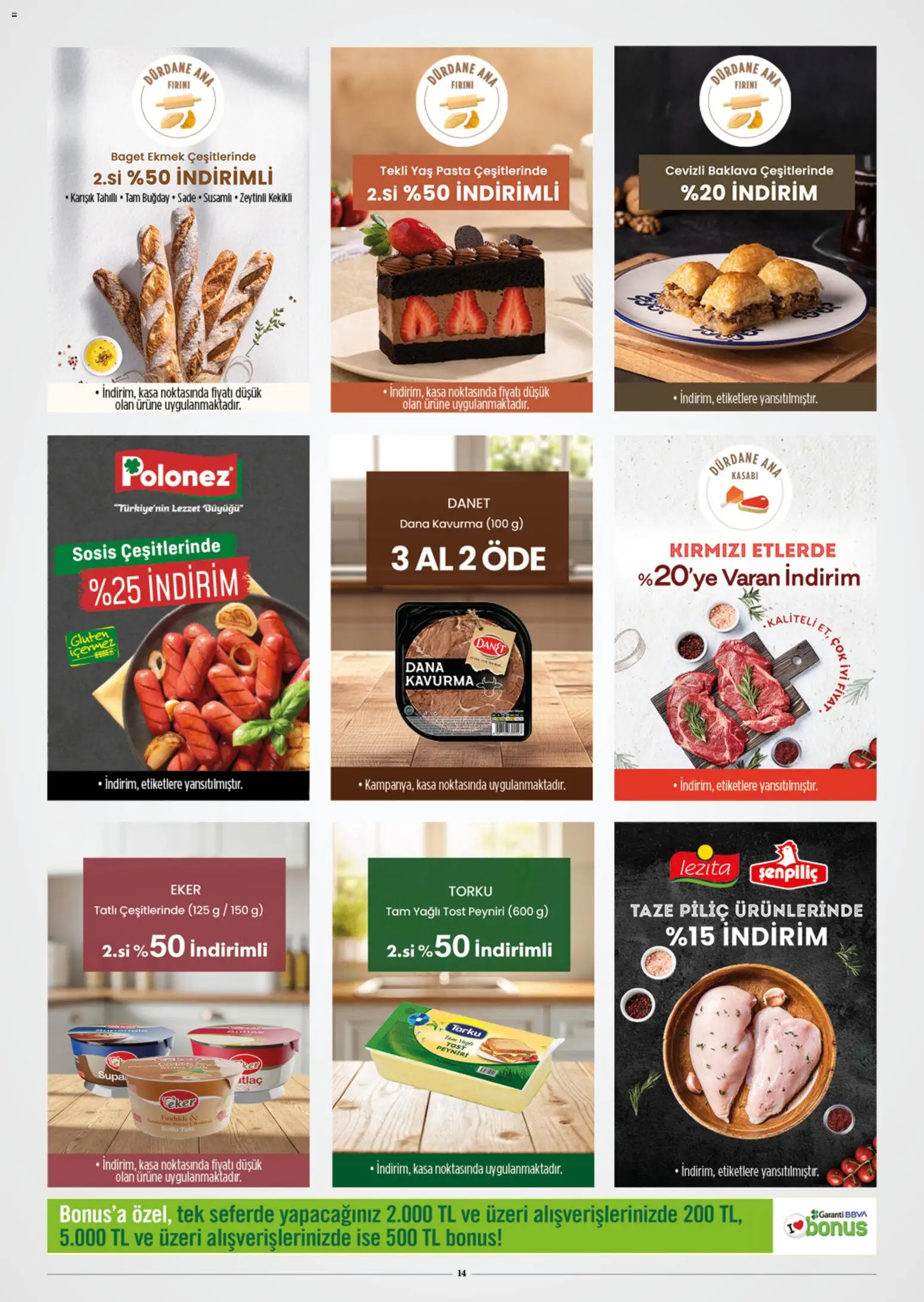 Özdilek Black Friday - 05.11.2025 tarihinden itibaren geçerlidir | Sayfa: 14 | Ürünler: Ekmek, Sosis, Piliç, Kasa