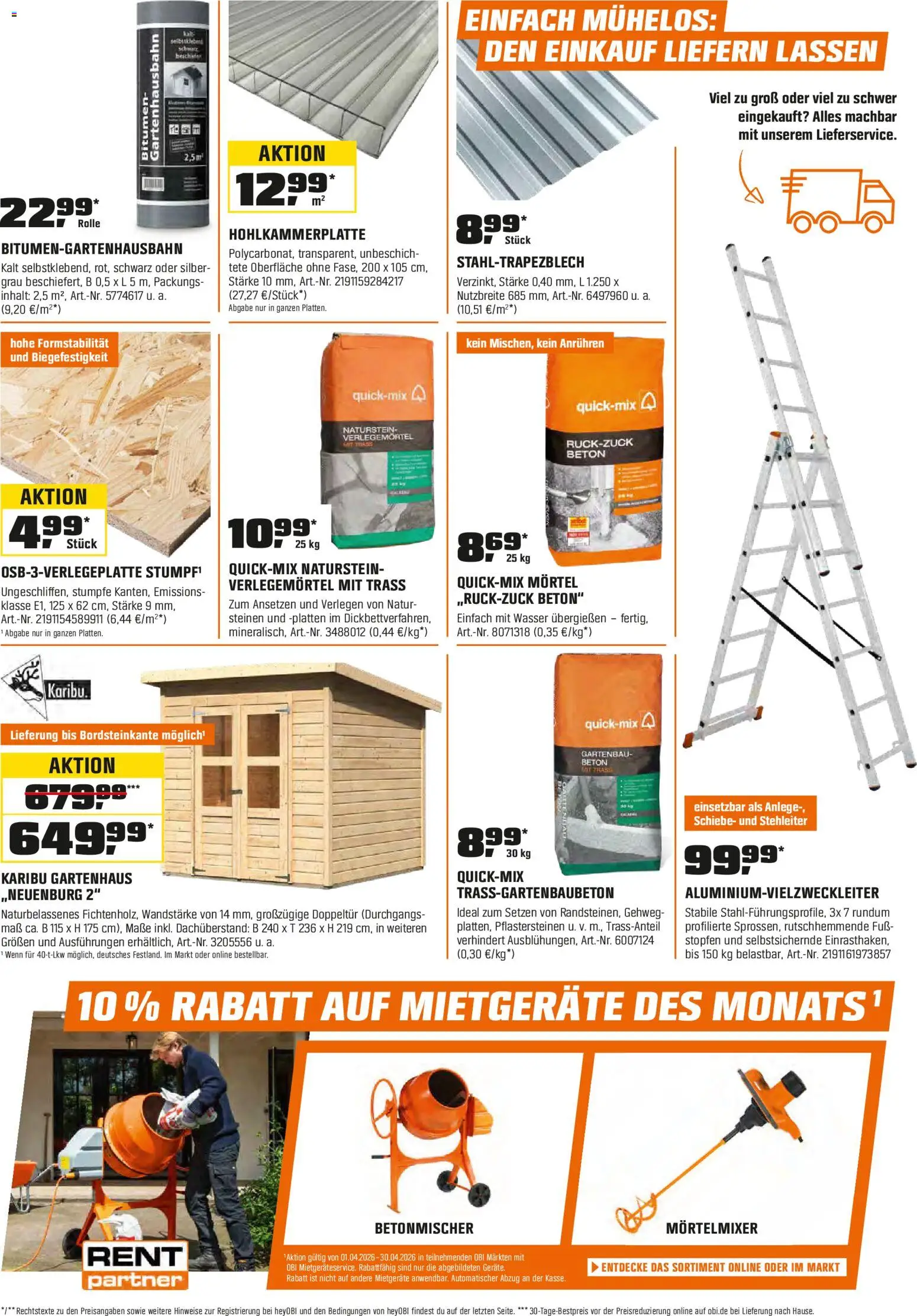 Obi Aktueller Prospekt – gültig ab 27.03.2026 | Seite: 19