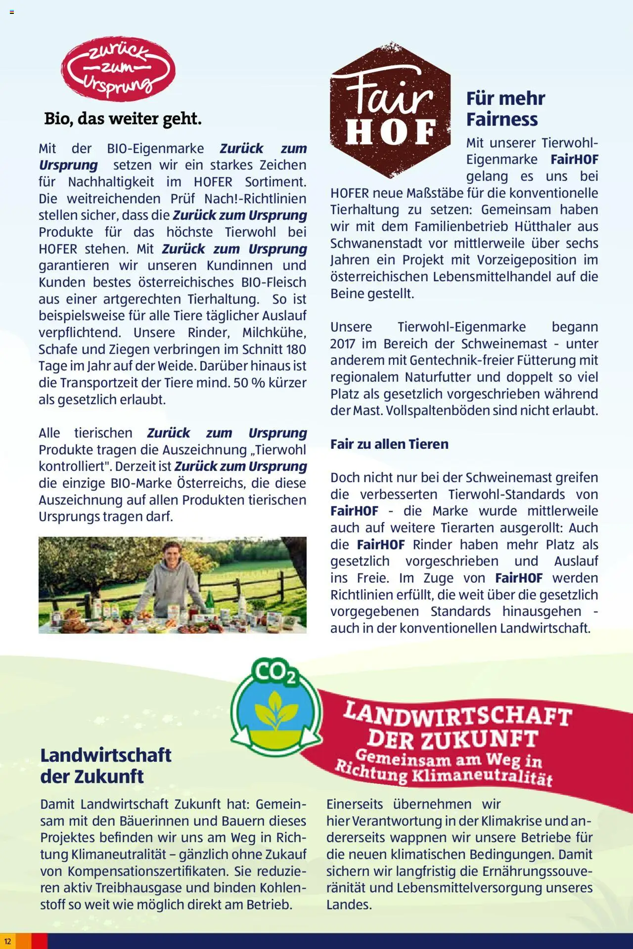 Hofer Heute für Morgen-Magazin gültig ab 02.10.2024 | Seite: 12