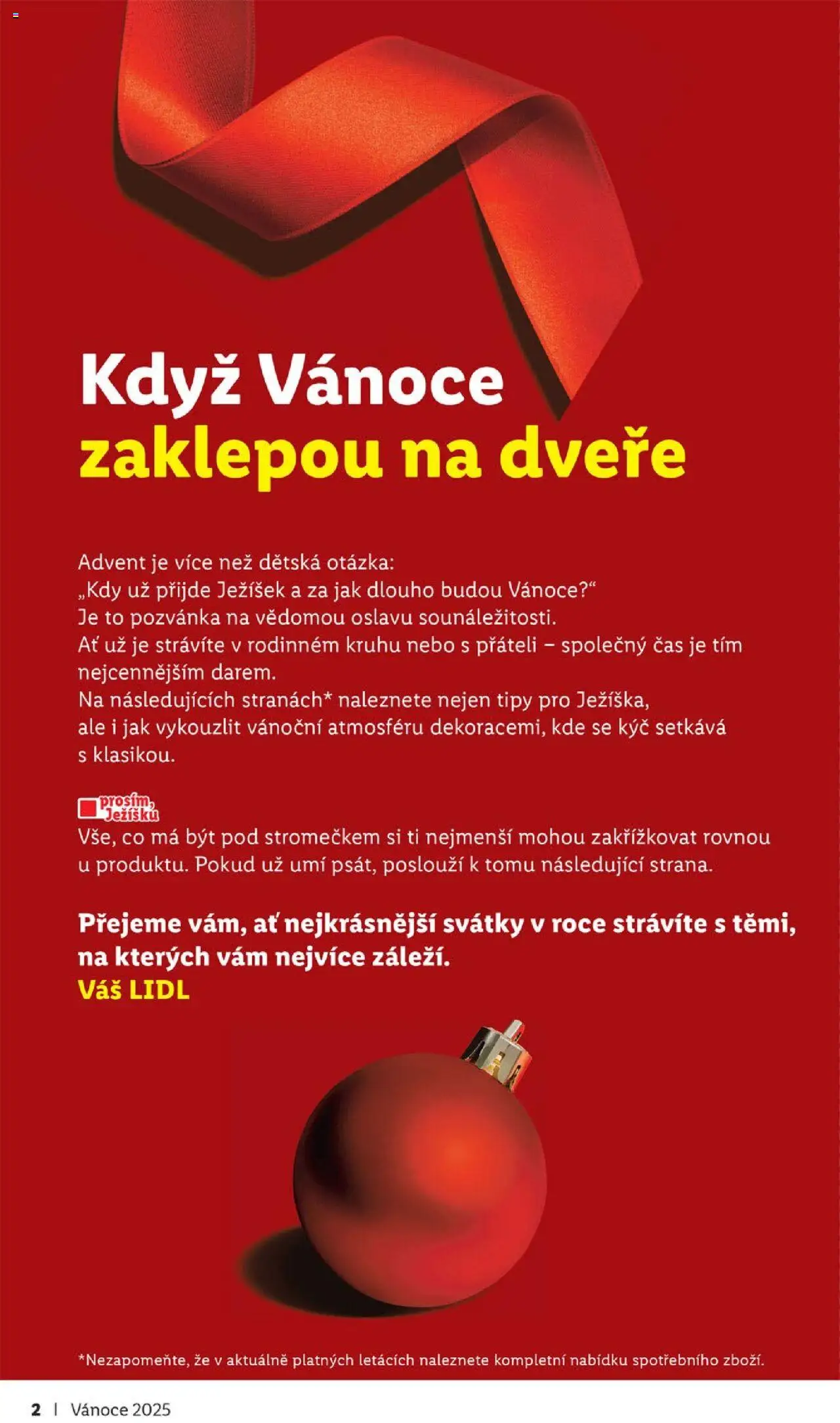 Lidl leták - Veselé Vánoce od 20.10.2025 | Strana: 2