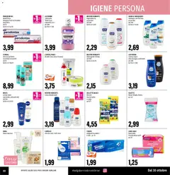 Anteprima del volantino Volantino EMI	 valido a partire dal 30.10.2025 | Pagina: 22 | Prodotti: Rasoio, Collutorio, Detergente intimo, Intimo