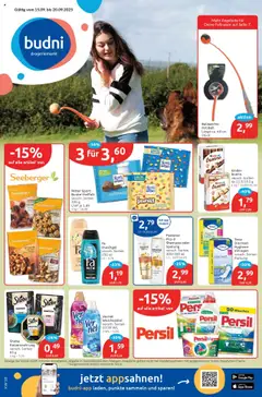 Budni Prospekt 	 ab 15.09.2025 gültig