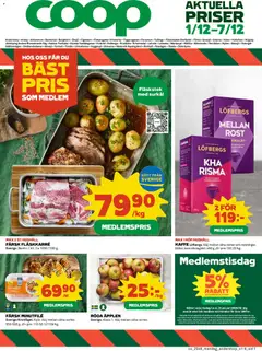 Coop - Knäred - Förhandsvisning av reklamblad från butik Coop aktuell från 01.12.2025