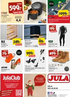 Jula - erbjudanden - Förhandsvisning av reklamblad från butik Jula aktuell från 16.10.2025 | Sida: 8