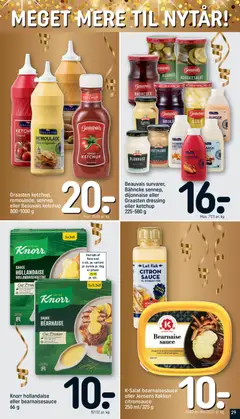 Graasten ketchup, remoulade, sennep eller Beauvais ketchup, Graasten ketchup, remoulade, sennep eller Beauvais ketchup 800-1000 g gyldig fra 27.12.2025 | Side: 29