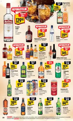 Náhled letáku Albert leták - Hypermarket od 05.11.2025 | Strana: 37 | Produkty: Pivo, Heffron, Irish cream, Krušovice