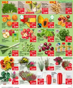 Kaufland Prospekt 	 ab 02.10.2025 gültig | Seite: 11 | Produkte: Erdnüsse, Nektarinen, Obst, Mango
