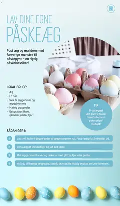 Rema 1000 - Meget mere påske gyldig fra 17.03.2026 | Side: 20 | Produkter: Æg, Søm, Maling, Pensler