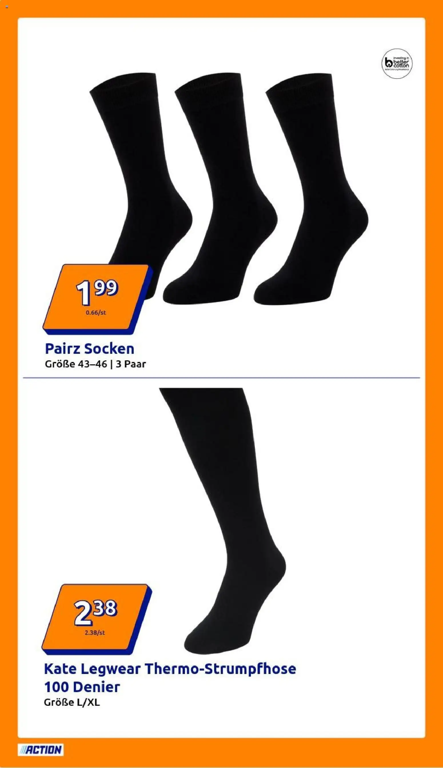 Action Prospekt – gültig ab 22.10.2025 | Seite: 2 | Produkte: Socken