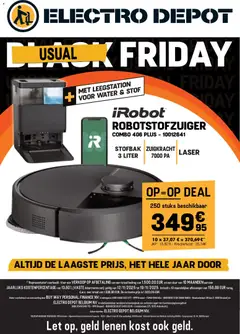 Electro Depot - Black Friday - Voorbeeld van een folder van Electro Depot, geldig van 12.11.2025