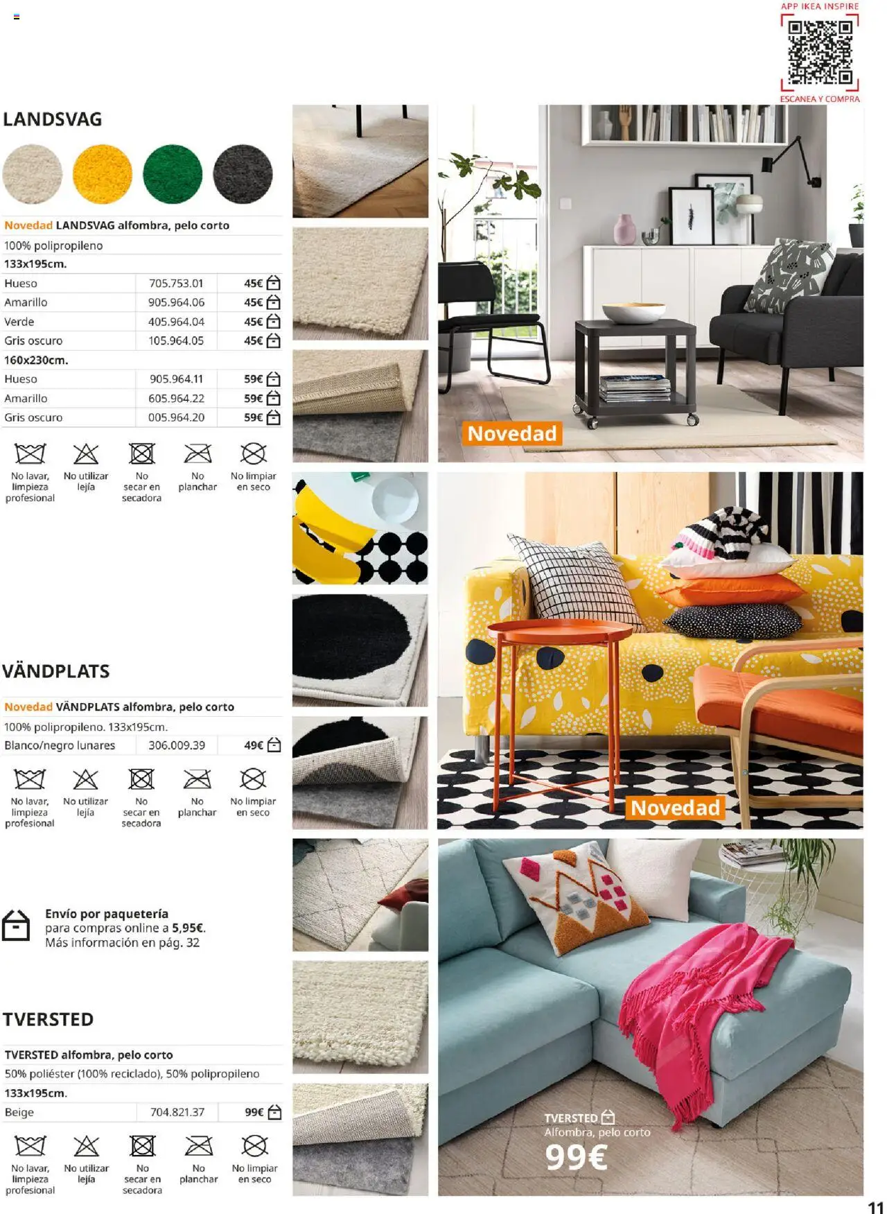 Catálogo IKEA Alfombras │ válido desde el 04.02.2025 | Página: 11 | Productos: Secadora