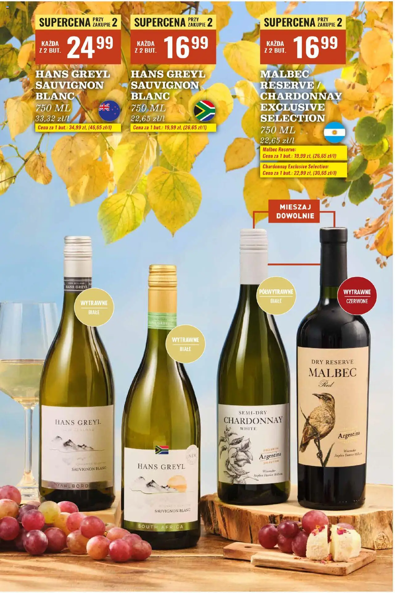 Biedronka gazetka - Czas na toast od 06.10.2025 | Strona: 8 | Produkty: Chardonnay