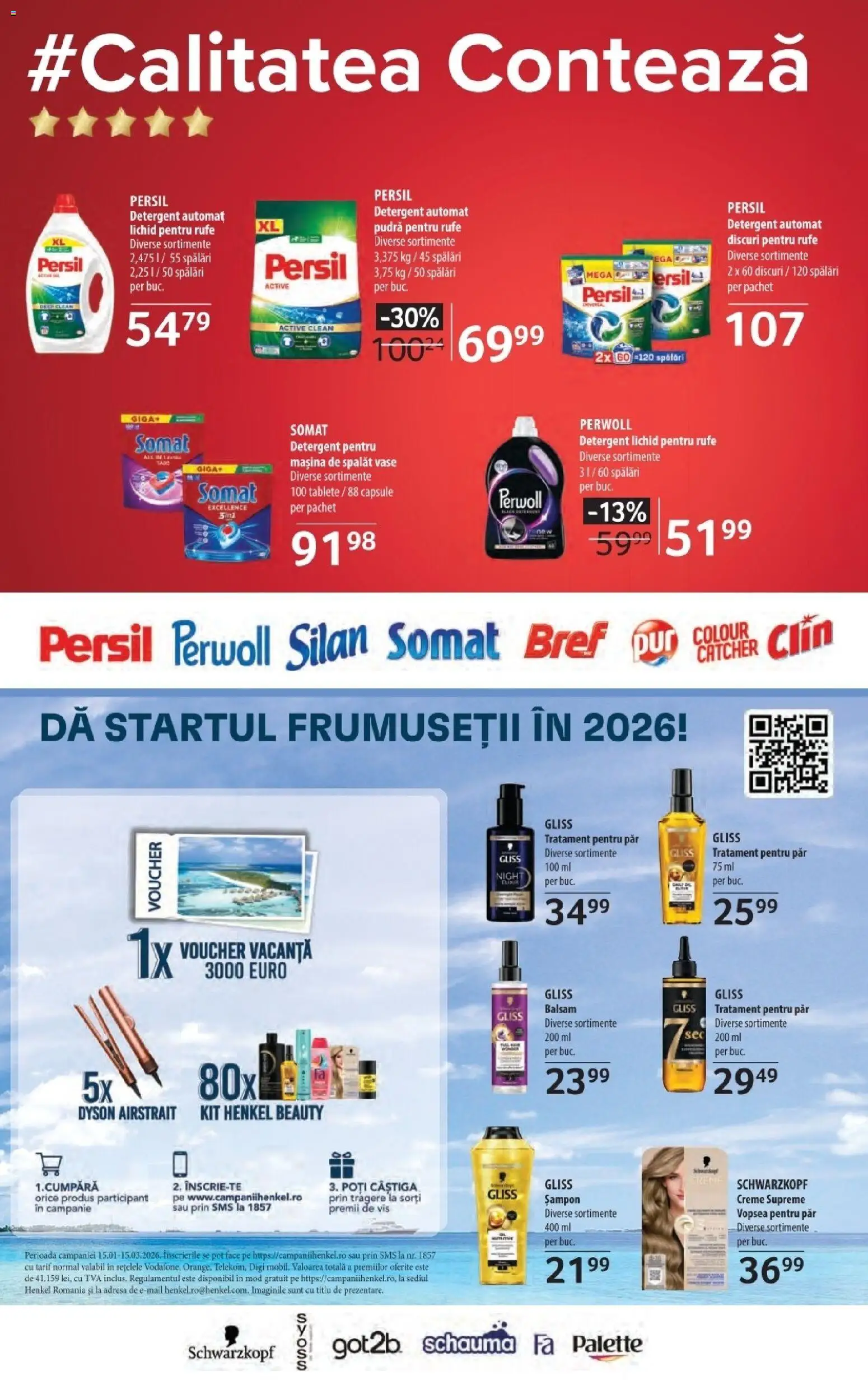 Noul catalog Selgros – valabil de la 20.02.2026 | Pagină: 12 | Produse: Mașină De Spălat, Kedi Ödül Oyuncakları, Vopsea, Pudră