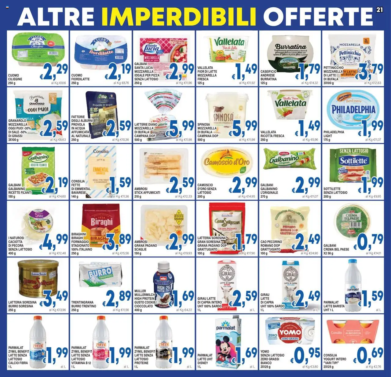 Volantino DEM del 27.08.2025 | Pagina: 21 | Prodotti: Acqua, Ascia, Provola, Hamburger