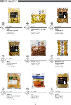 Ofertele Metro valabile de la 14.11.2024 | Pagină: 28 | Produse: Cașcaval, Ardei, Ardei umpluți, Chiftele