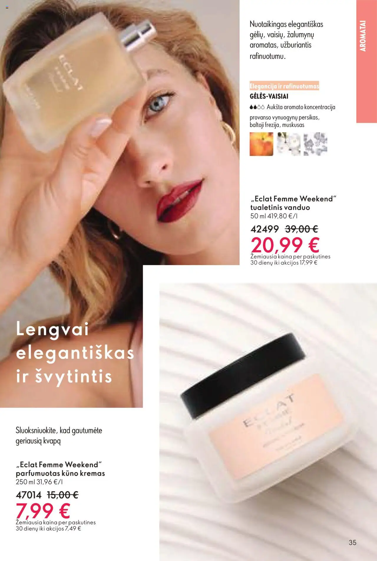 Oriflame - Katalogas 12 2025│galioja nuo 24.08.2025 | Puslapis: 35 | Prekių: Tualetinis vanduo, Kremas, Kūno kremas