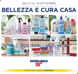 Anteprima del volantino Esselunga S Bellezza e cura casa - Torino catalogo valido a partire dal 11.09.2025