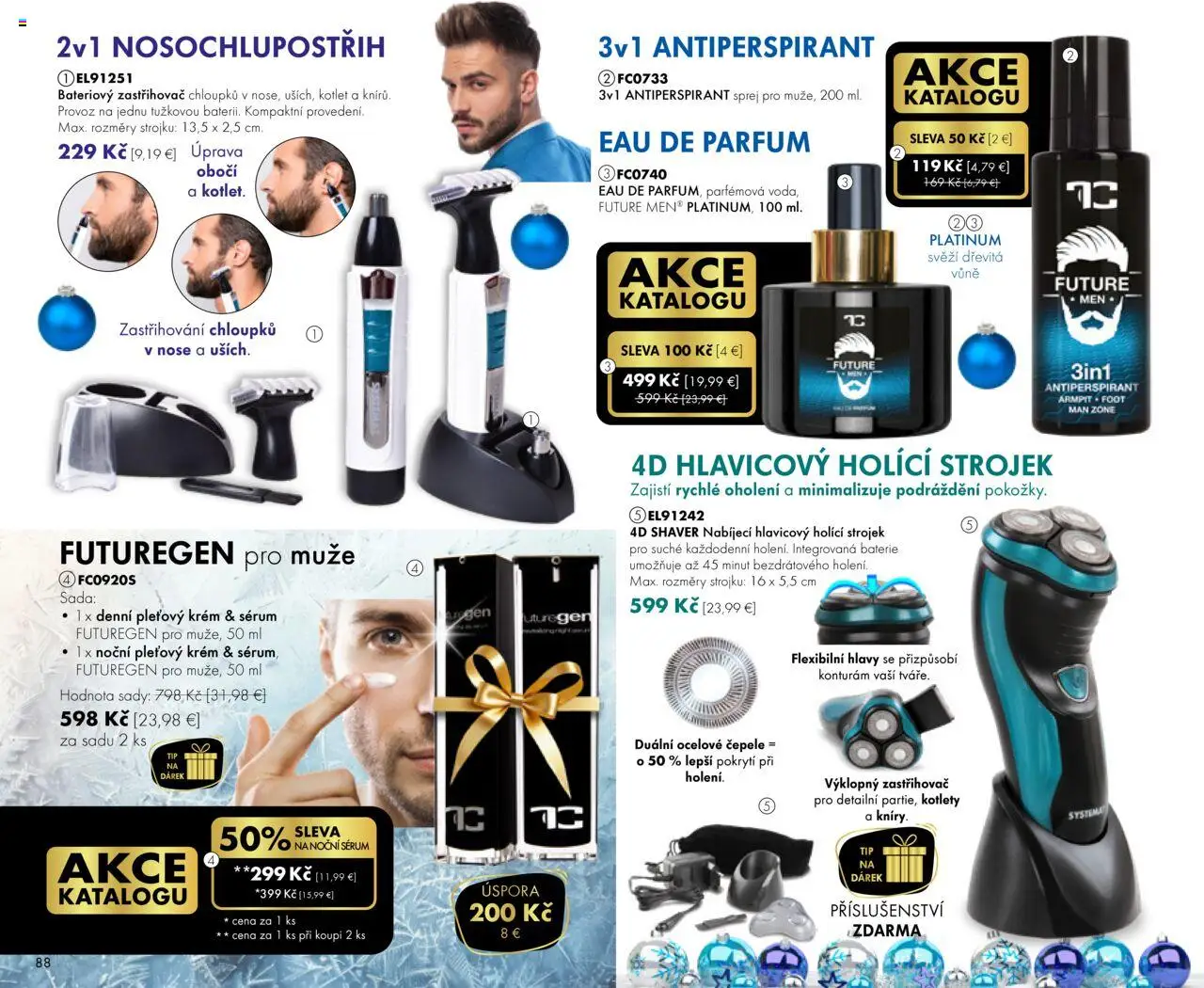 Nové Dedra akcie – leták je platný od 19.09.2025 | Strana: 88 | Produkty: Antiperspirant, Krém