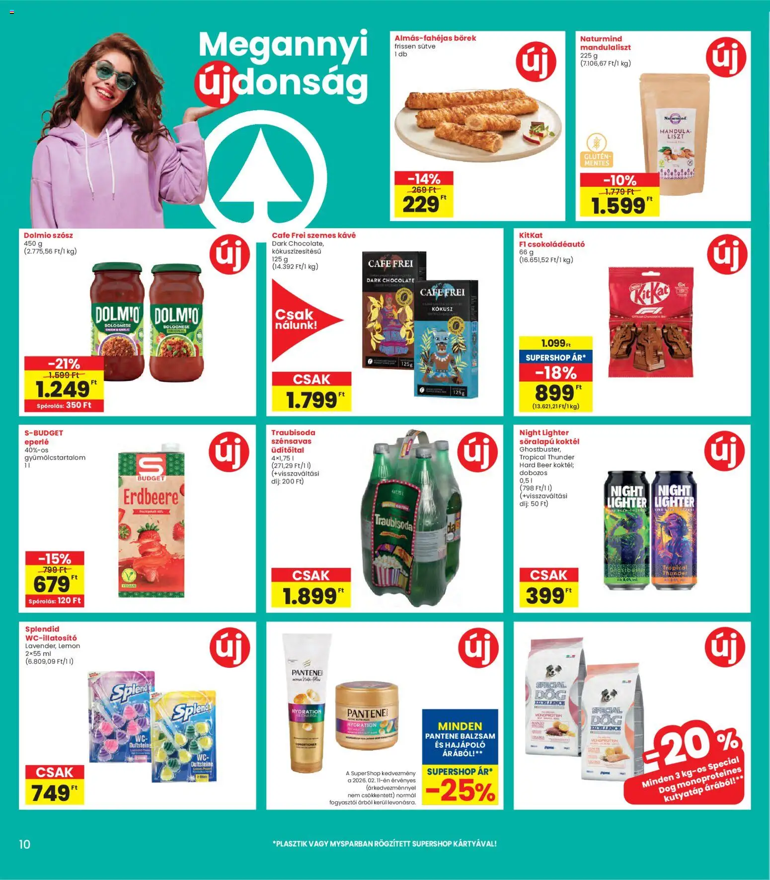 Interspar akciós ujság - amely érvényes a következő dátumtól: 12.02.2026 | Oldal: 10