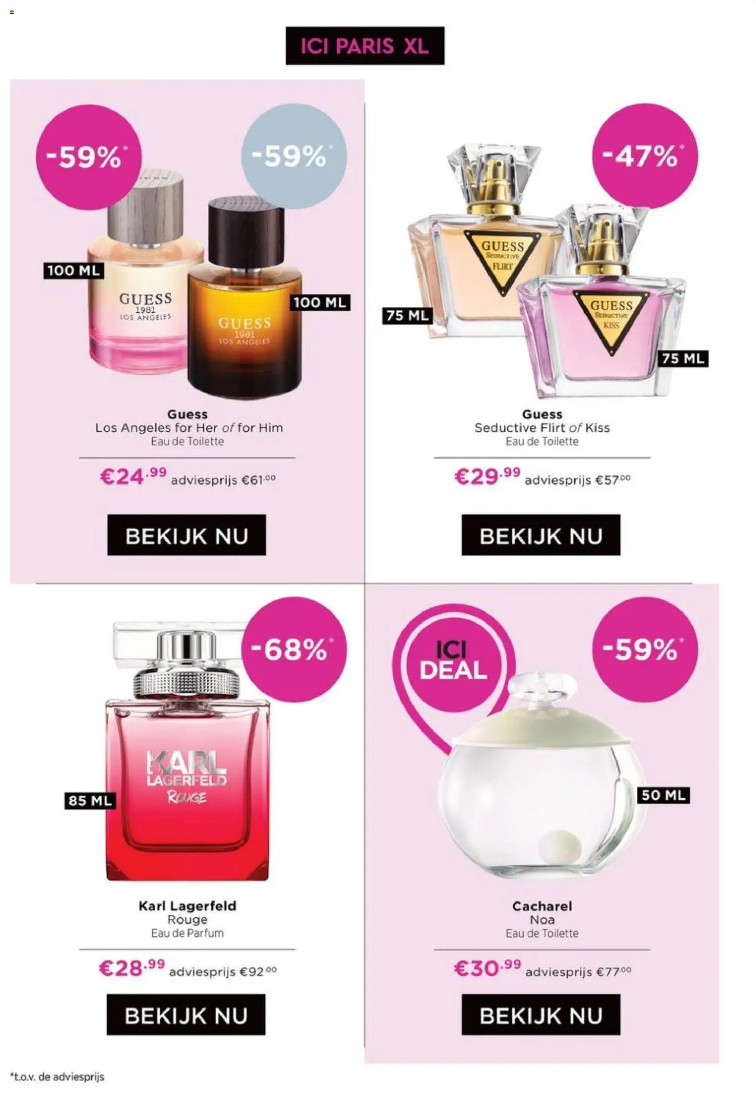 {H1} | Pagina: 5 | Producten: Parfum, Eau de toilette