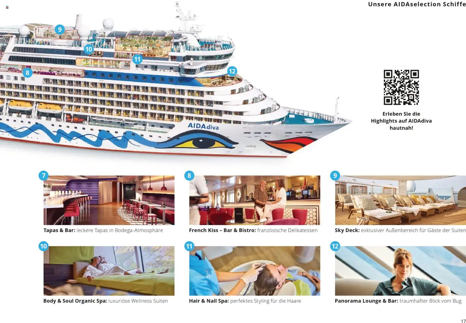 Aida AIDAselection – gültig ab 01.04.2026 | Seite: 17