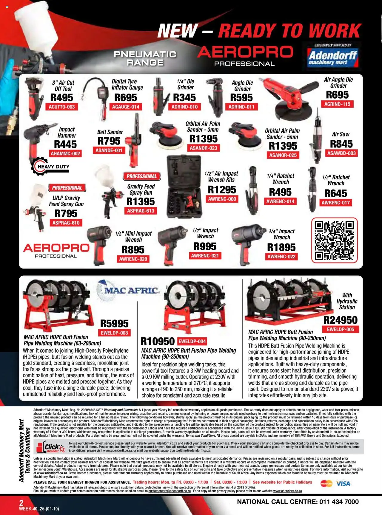 New Adendorff catalogue – valid from 01.10.2025 | Page: 4 | Products: Data, Wrench, Pipe, Stock