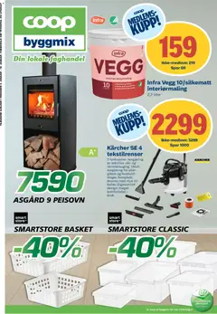 Forhåndsvisning av Coop Byggmix kundeavis gyldig fra 05.01.2026
