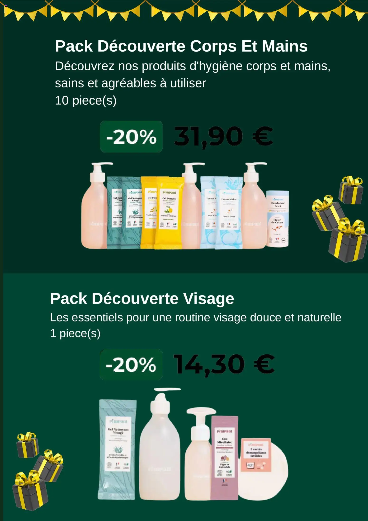 {H1} | Page: 5 | Produits: Coton, Gel douche, Déodorant, Douche