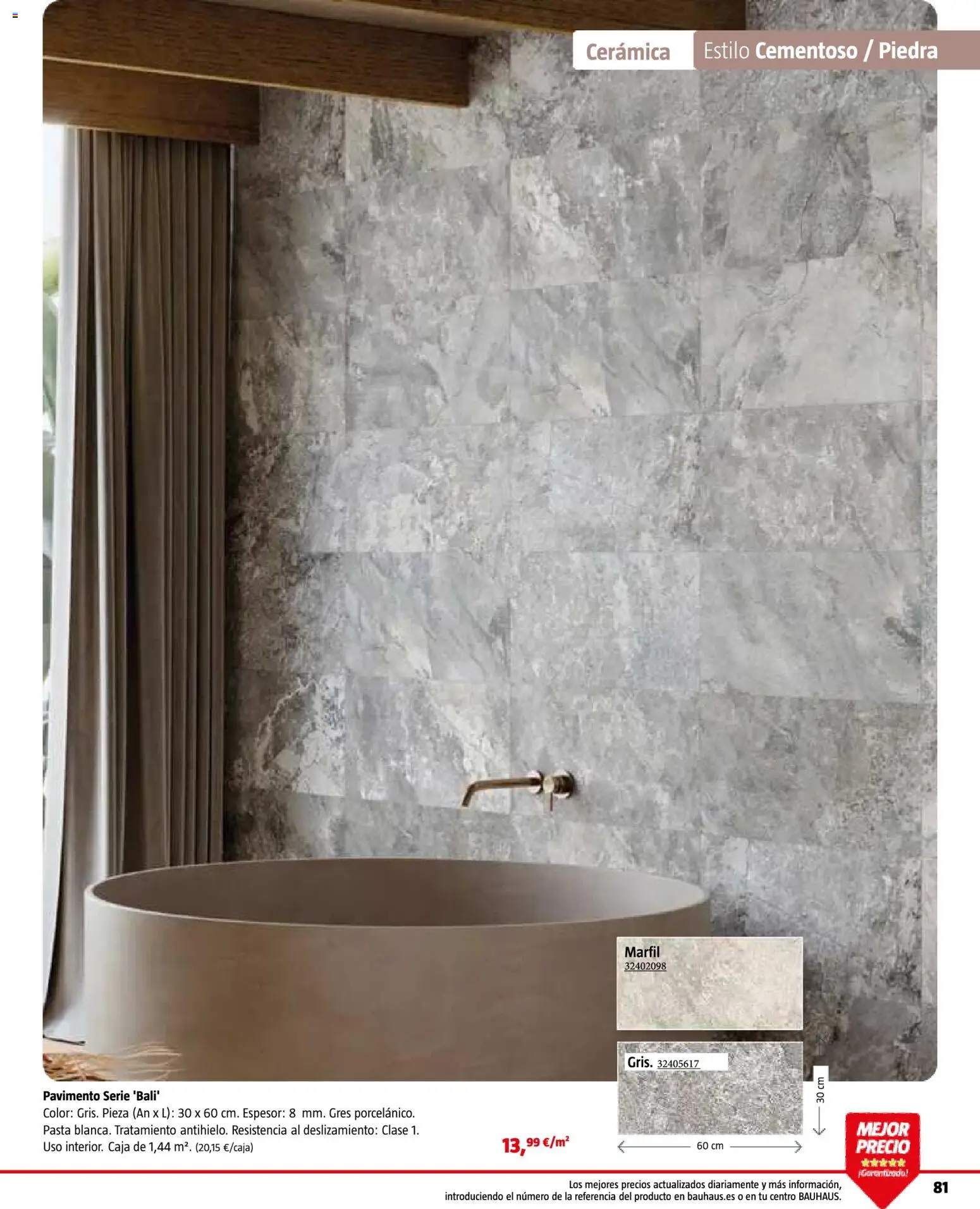 Bauhaus - Suelos y revestimientos │ válido desde el 24.02.2026 | Página: 81 | Productos: Pasta, Caja