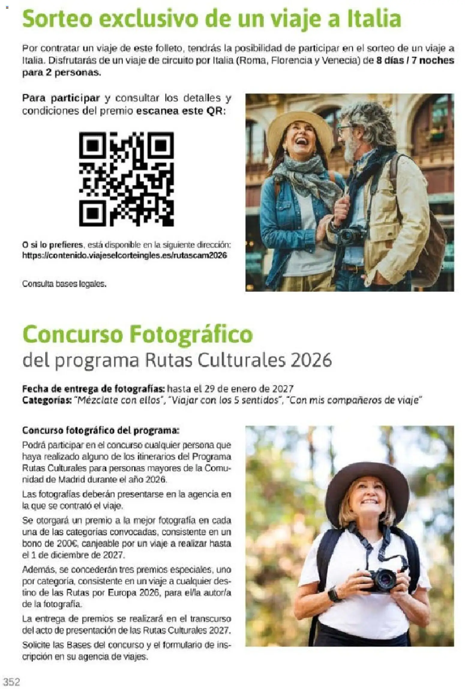 Viajes El Corte Inglés Rutas Culturales de la Comunidad de Madrid │ válido desde el 01.04.2026 | Página: 352