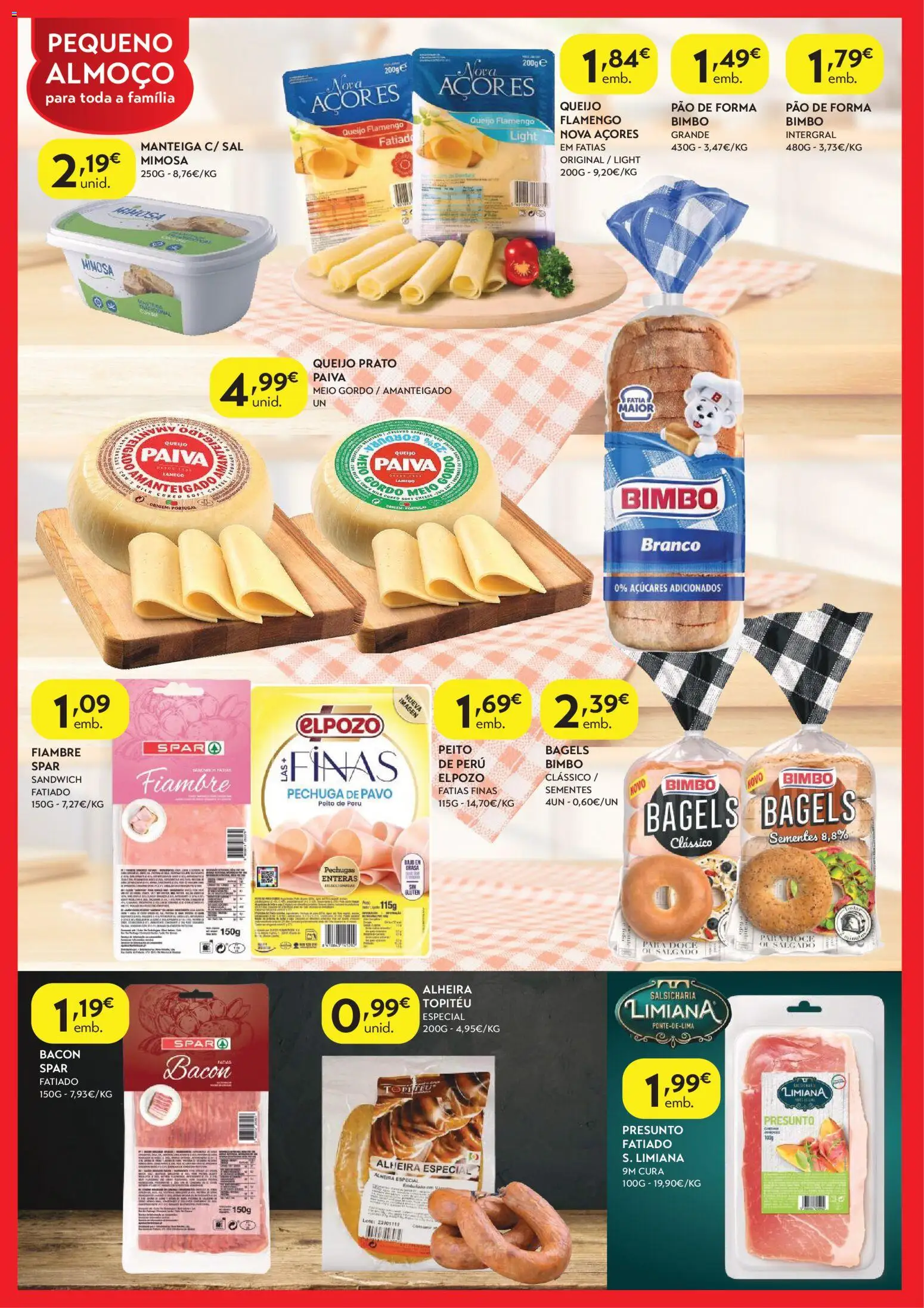 Spar - folheto │ válido de 03.03.2026 | Página: 2 | Produtos: Pão de forma, Bacon, Top, Presunto