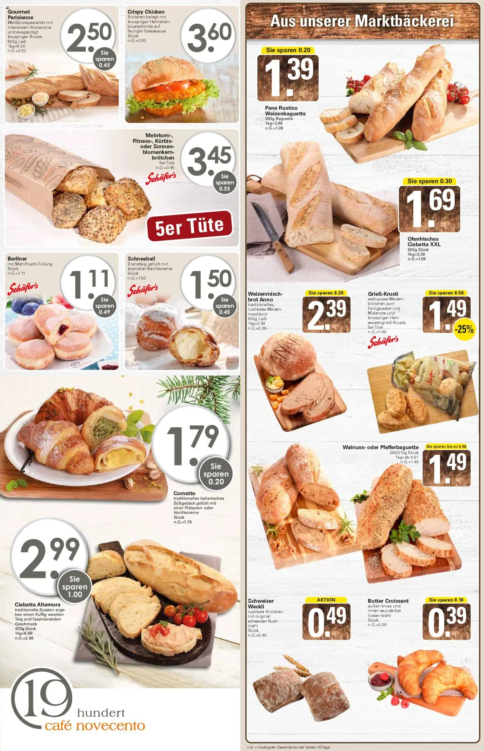 WEZ Prospekt – gültig ab 22.12.2025 | Seite: 6 | Produkte: Butter, Pane, Baguette, Kürbis