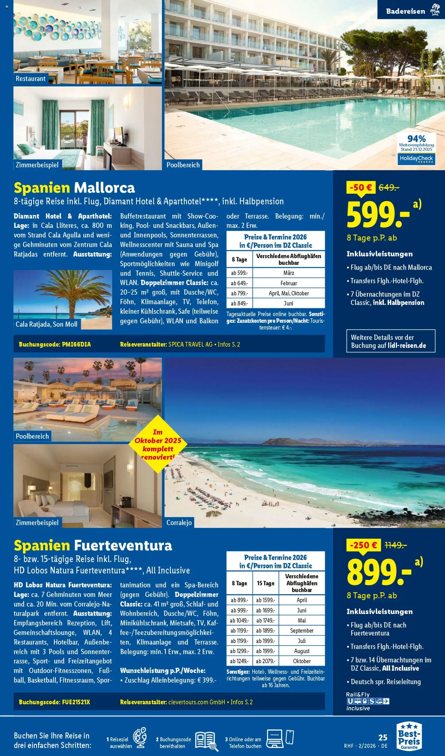 Lidl Reisen Prospekt 	 – gültig ab 31.01.2026 | Seite: 25 | Produkte: Klimaanlage, Telefon