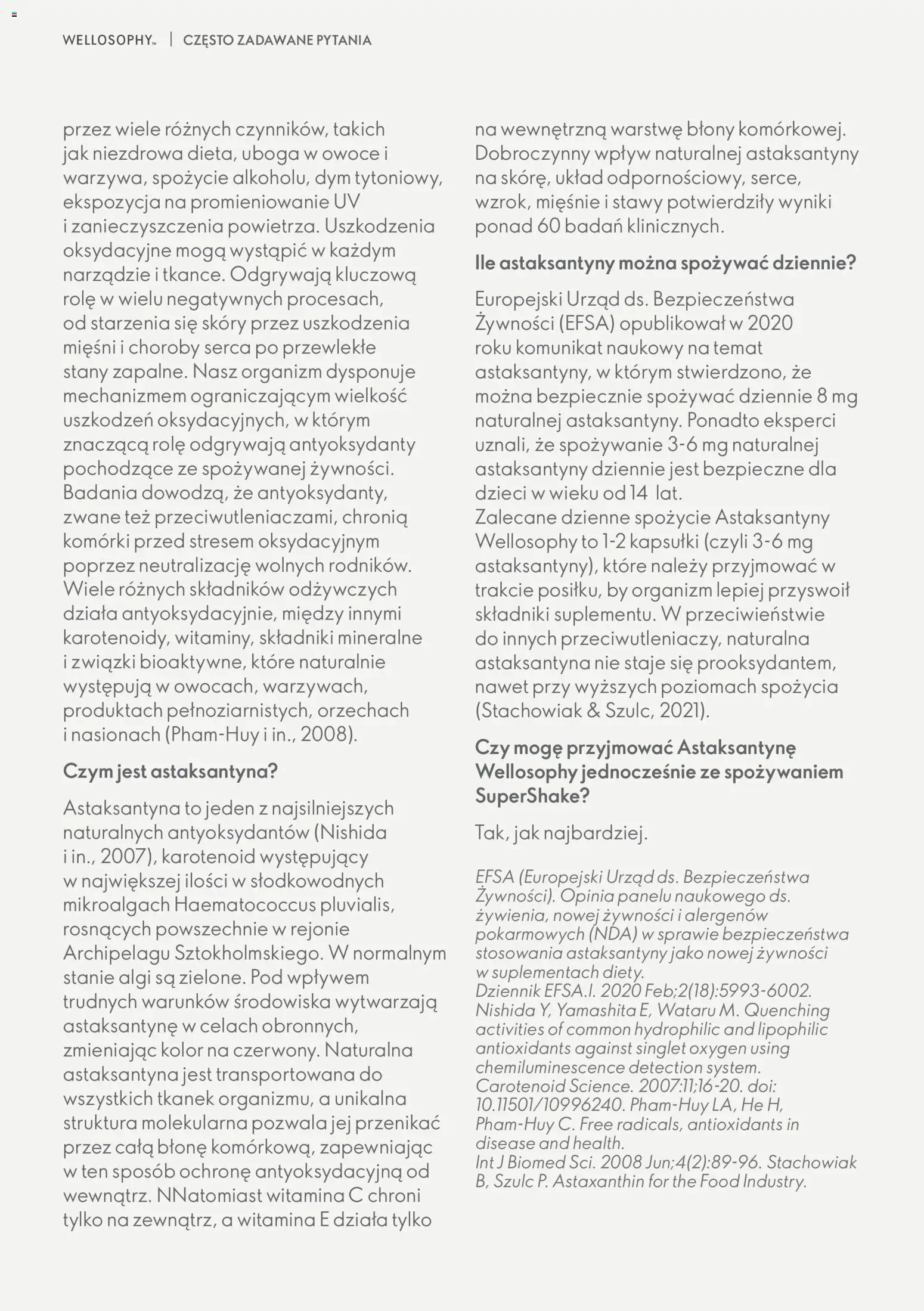 Oriflame Katalog - Przewodnik po produktach Wellosophy od 15.11.2023 | Strona: 54 | Produkty: Ryby