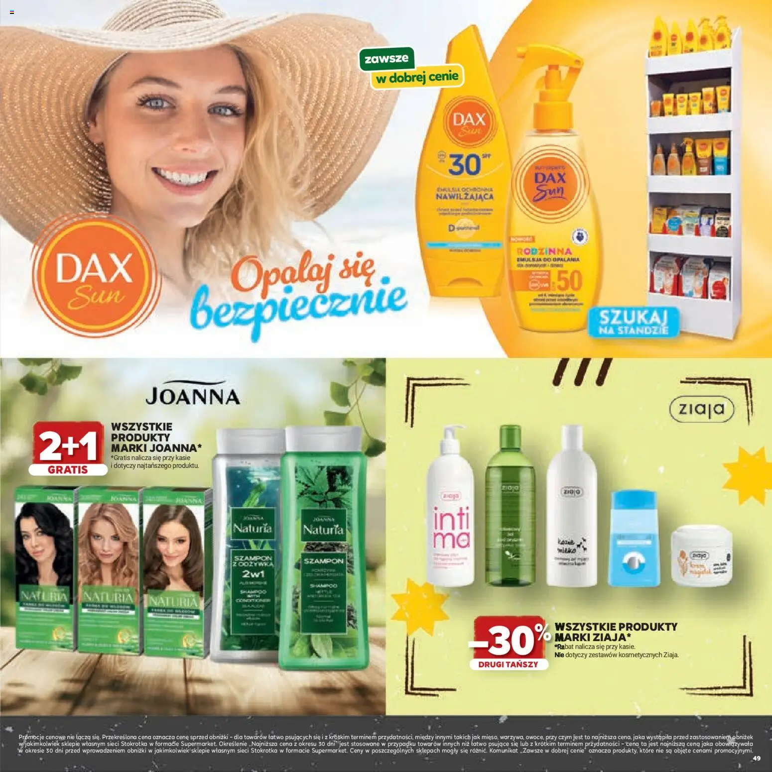 Stokrotka gazetka - Grill od 23.04.2026 | Strona: 49 | Produkty: Stokrotka, Szampon, Odżywka