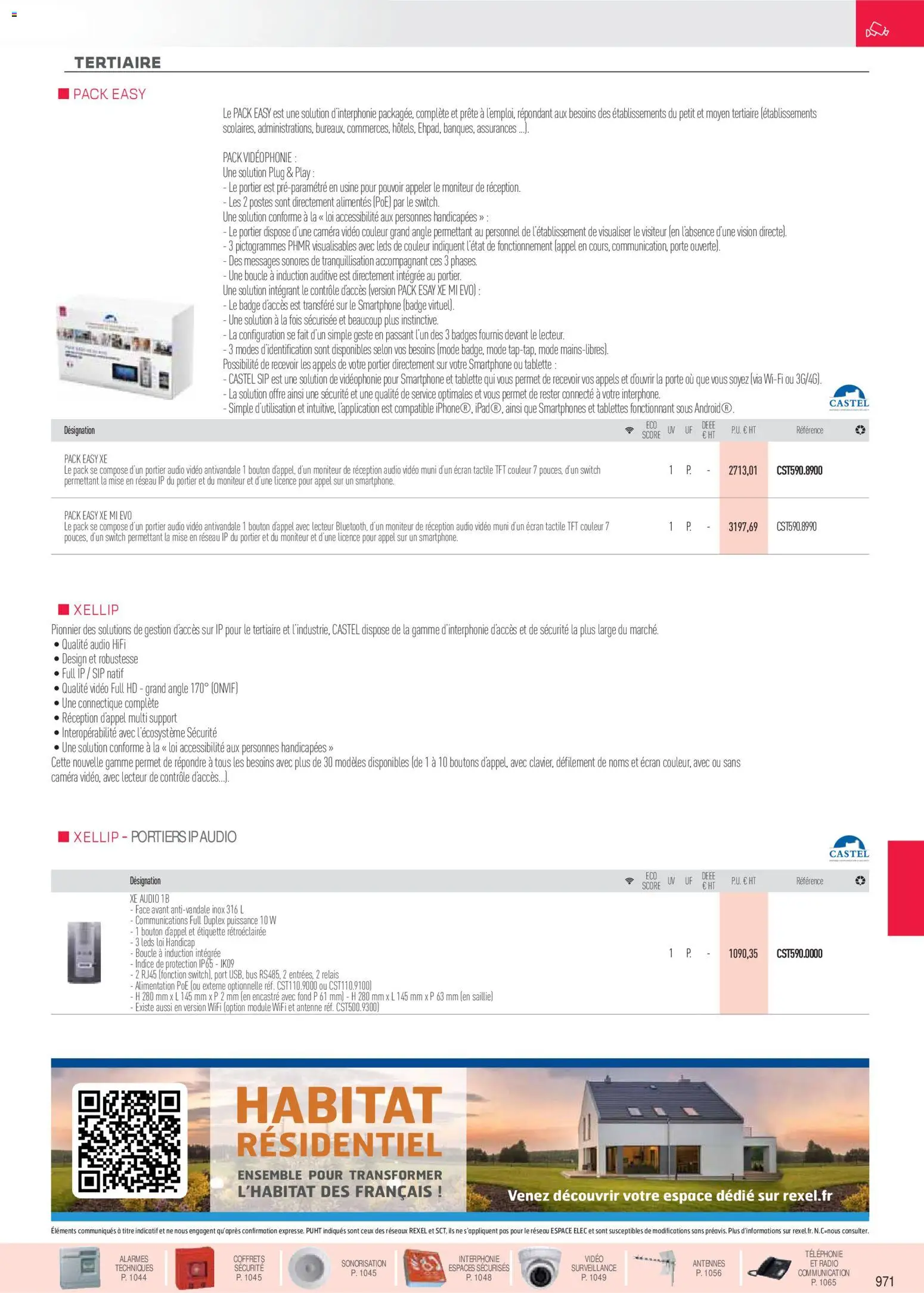 {H1} | Page: 20 | Produits: Smartphone, Audio, Caméra vidéo, Portier