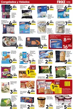Vista previa Froiz folleto válido desde el 03.03.2026 | Página: 4 | Productos: Medallones, Helado, Filete, Langostino