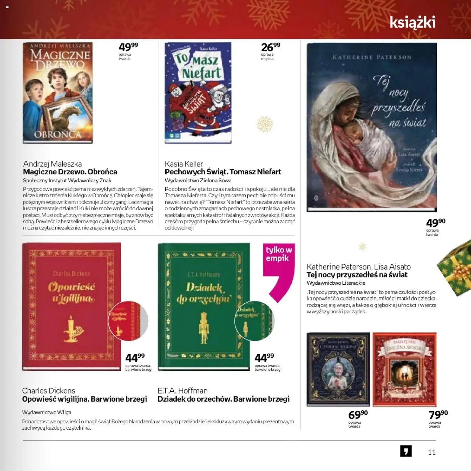 Empik promocje - Xmas Zabawki od 26.11.2025 | Strona: 11 | Produkty: Książki, Lustro