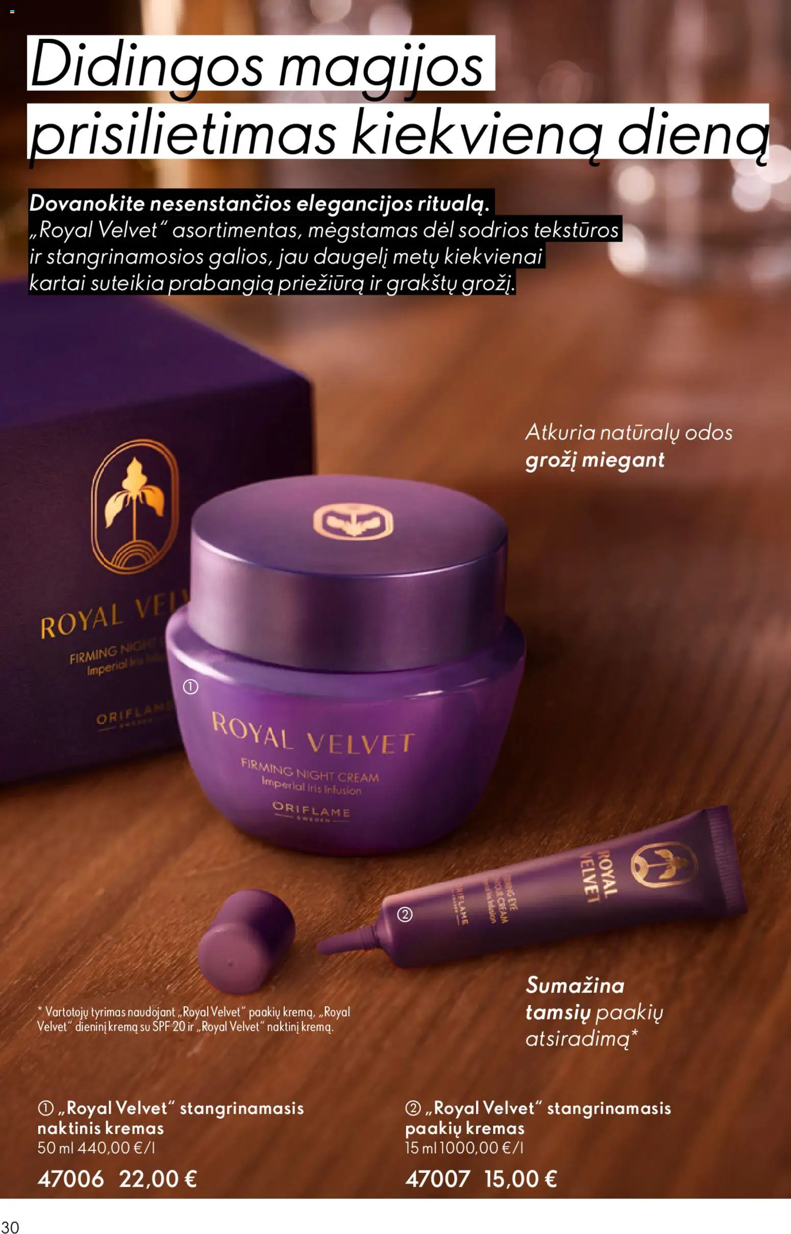 Oriflame akcijos nuo 19.11.2025 | Puslapis: 30 | Prekių: Kremas